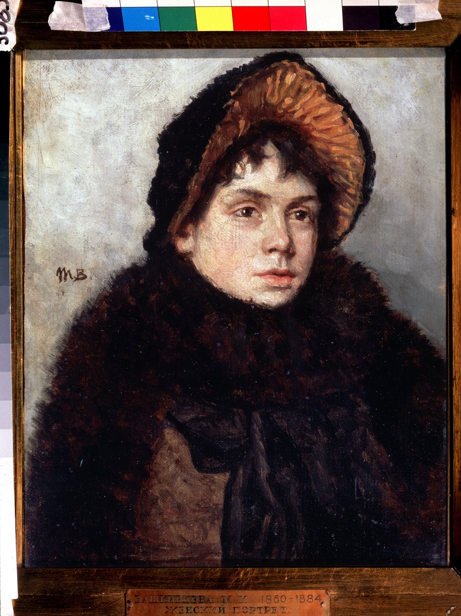 Zelfportret door Maria Konstantinova Bashkirtseva