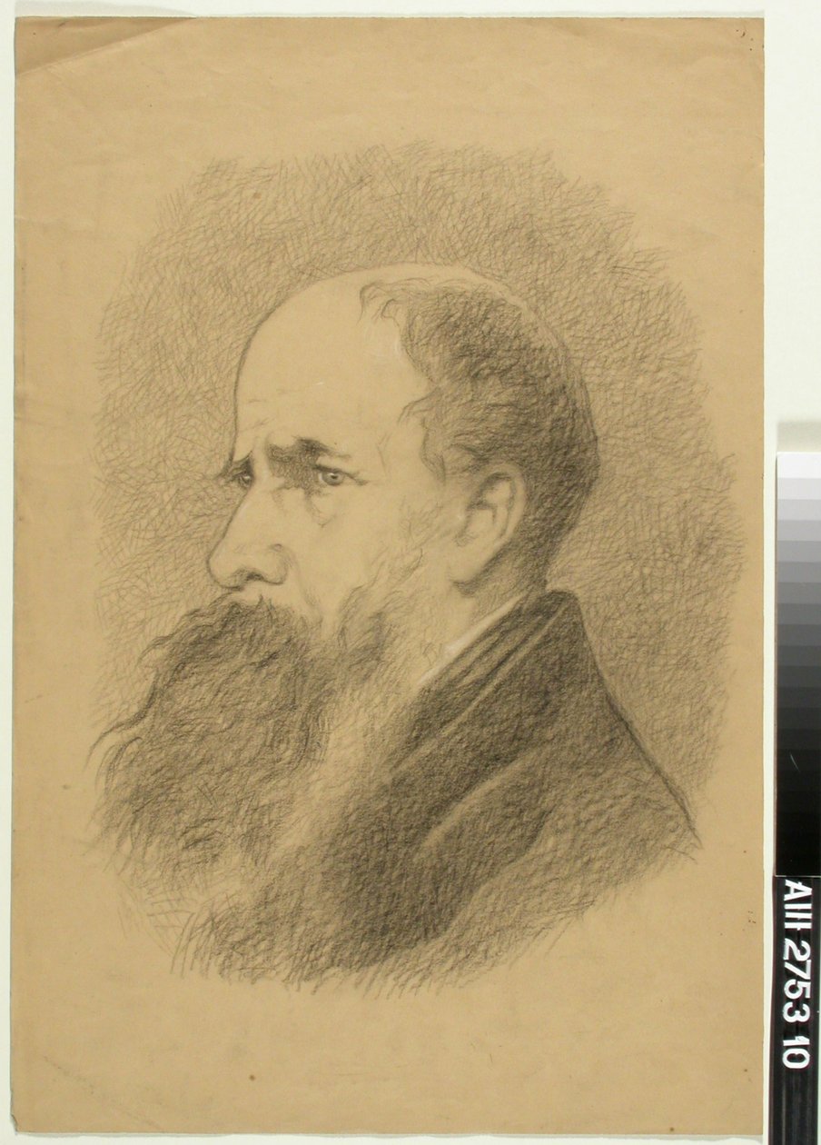 Portret van een man door Maria Wiik