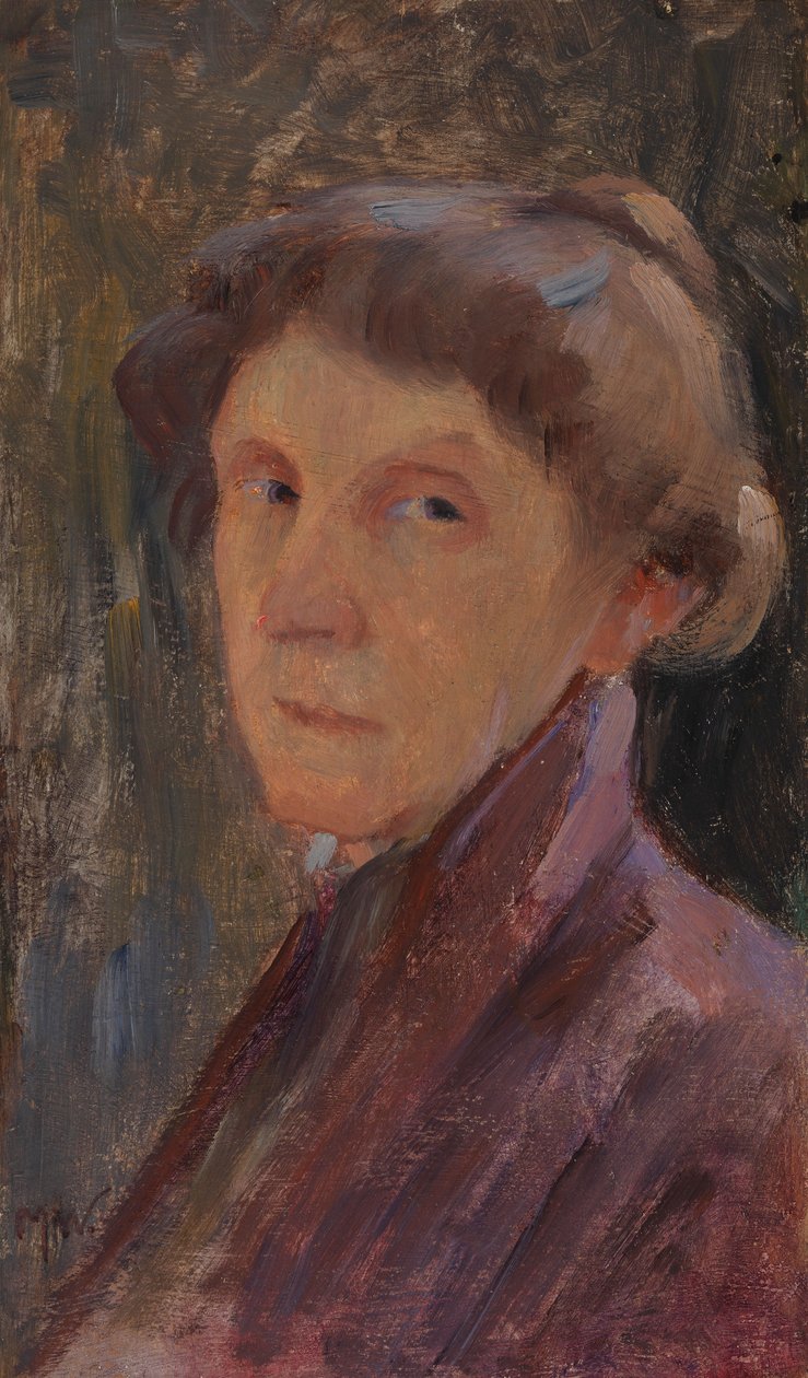 Zelfportret door Maria Wiik