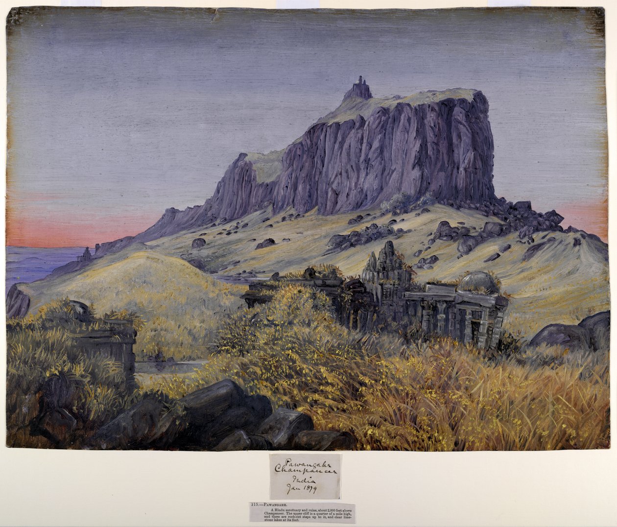 Pawanghar door Marianne North