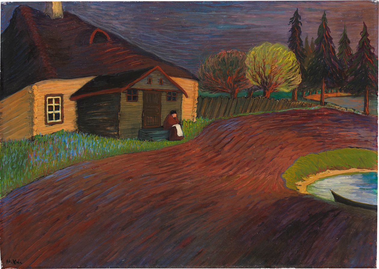 Het geheugen door Marianne von Werefkin