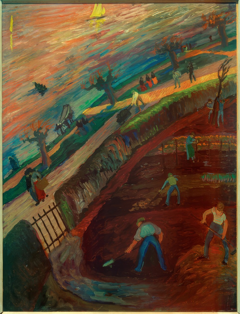 De beweging door Marianne von Werefkin