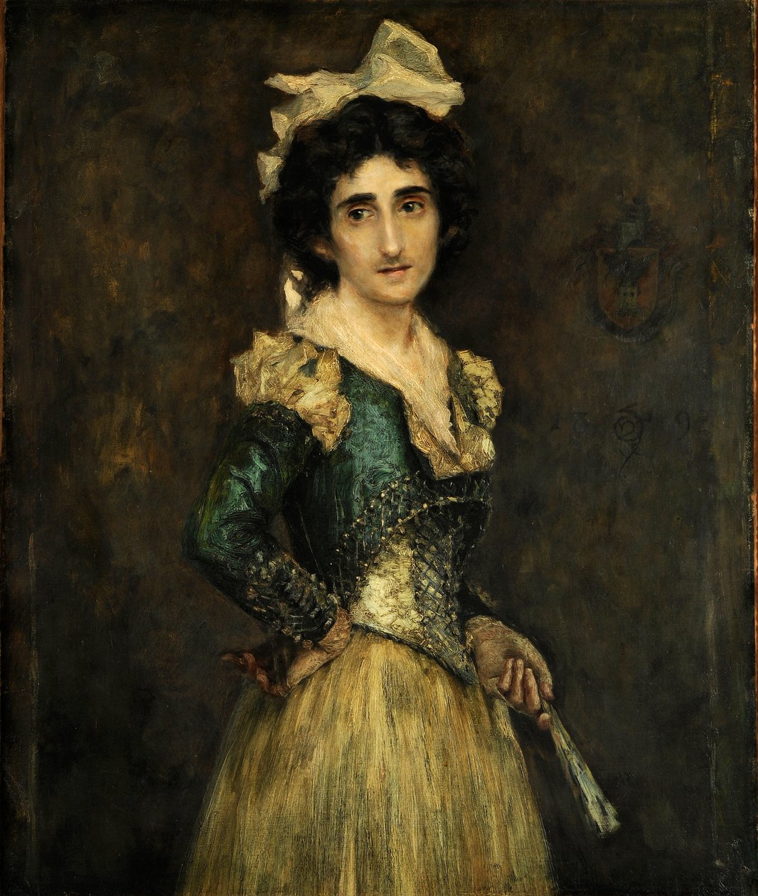 Portret van Maria Luisa Fortuny, 1893 door Marià Fortuny