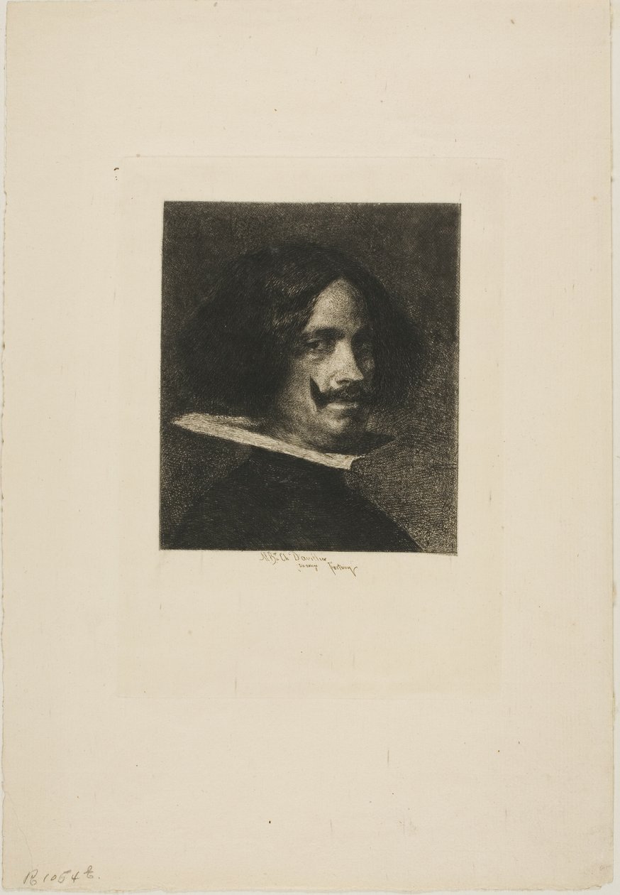 Portret van Velasquez door Mariano Fortuny y Marsal