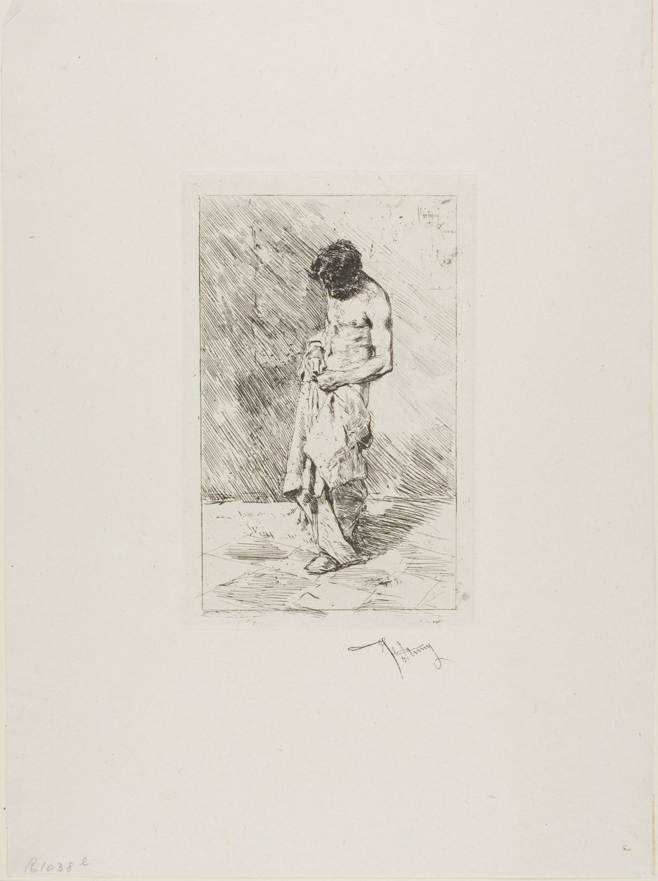 De smerige man door Mariano Fortuny y Marsal