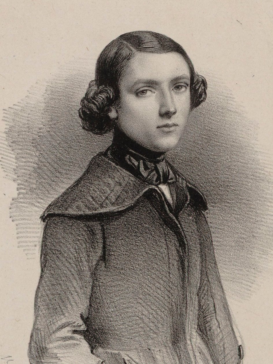Portret van de organist en componist Louis James Alfred Lefébure-Wely 1817-1869, 1840 door Marie Alexandre Menut Alophe