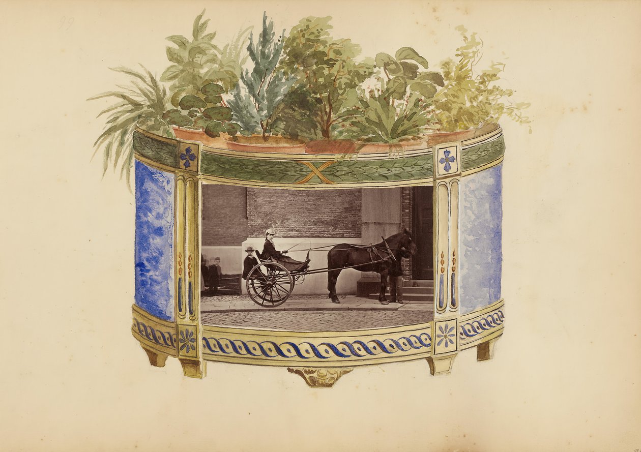 Het Madame B Album, 1870s door Marie Blanche Hennelle Fournier