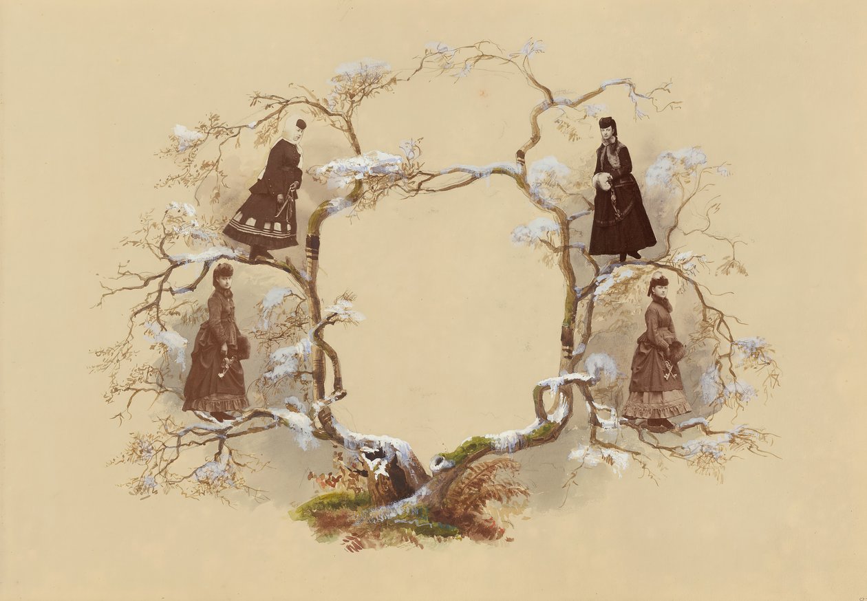 Het Madame B Album, 1870s door Marie Blanche Hennelle Fournier