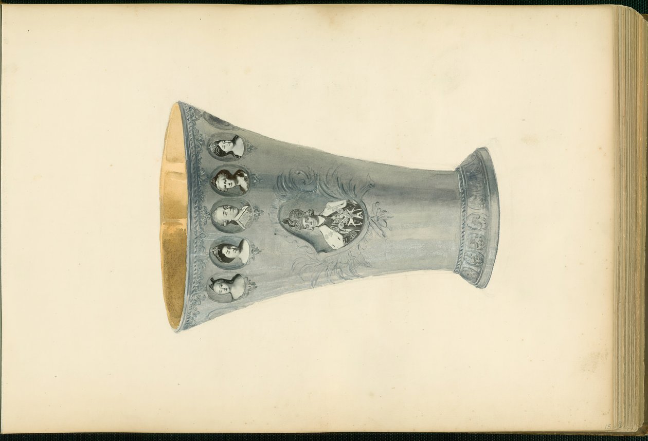 Het Madame B Album, 1870s door Marie Blanche Hennelle Fournier