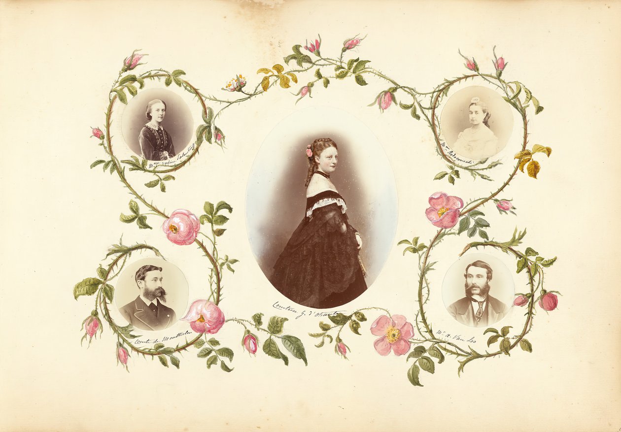 Het Madame B-album, 1870s door Marie Blanche Hennelle Fournier