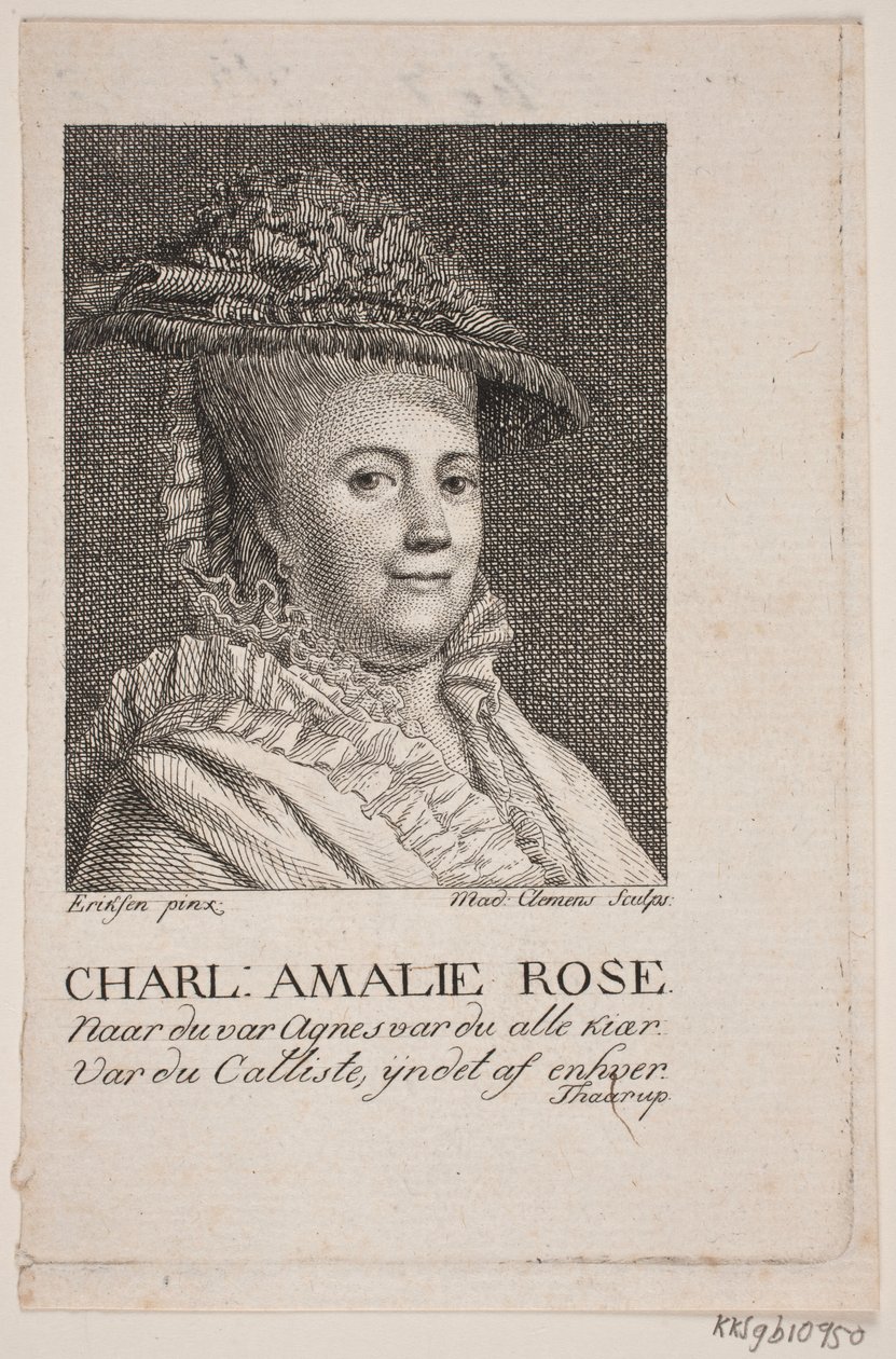 Charlotte Amalie Rose door Marie Jeanne Clemens