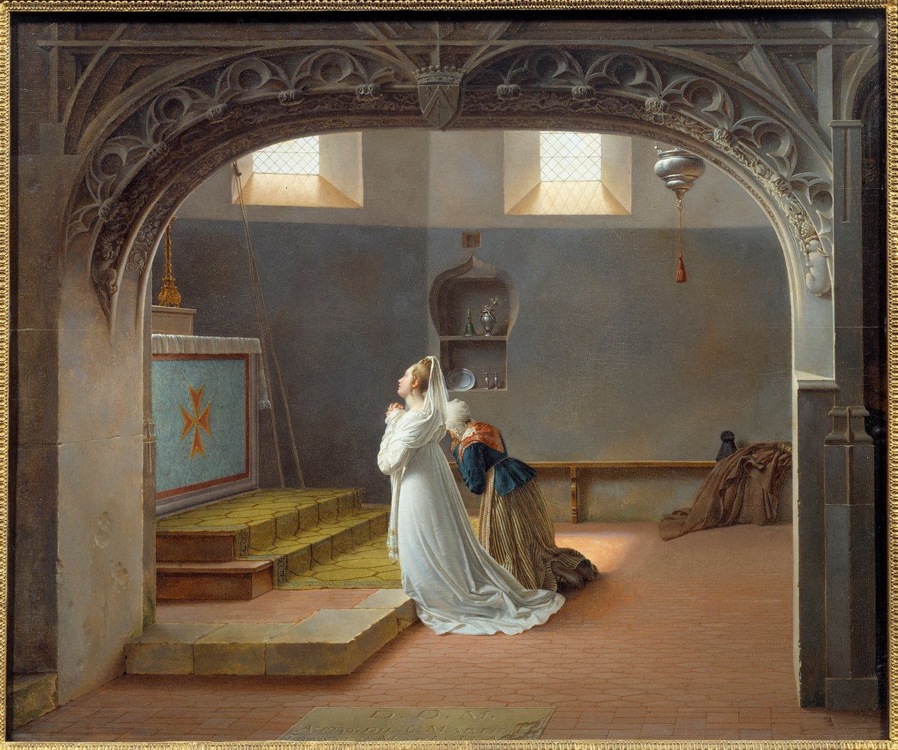 Onbekend schilderij door Marie Philippe Coupin de la Couperin