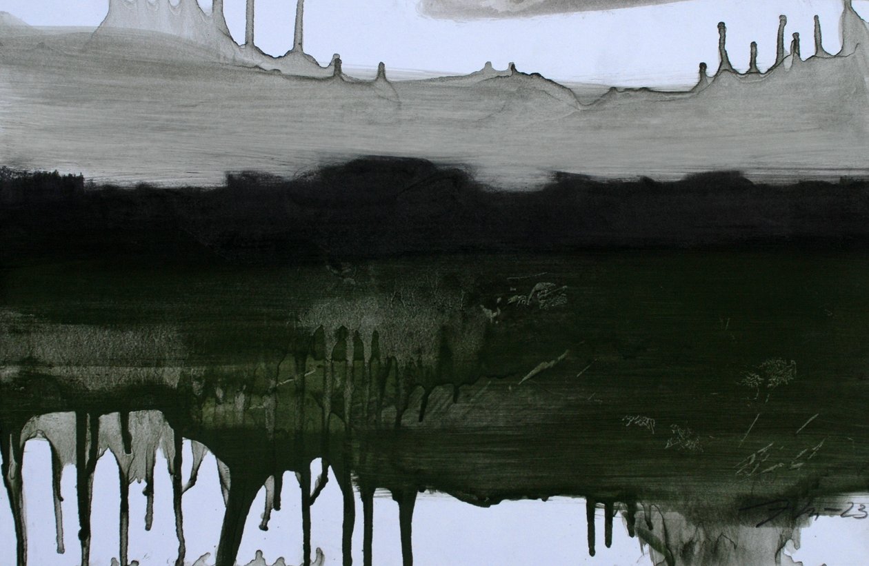 Ongezien landschap door Marina Falco
