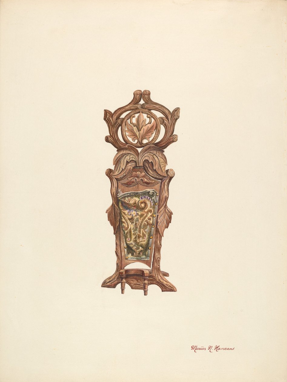 Laarsknecht & Pantoffelhouder, c. 1940 door Marius Hansen