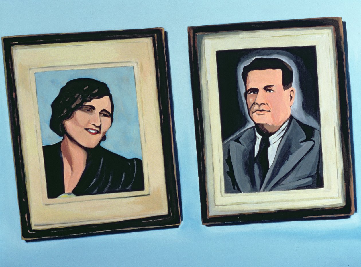 Cubaans portret #2, 1996 door Marjorie Weiss