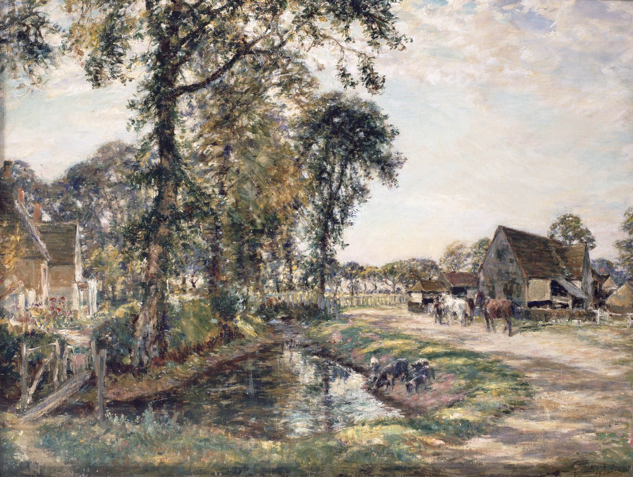 De boerderij door Mark Fisher