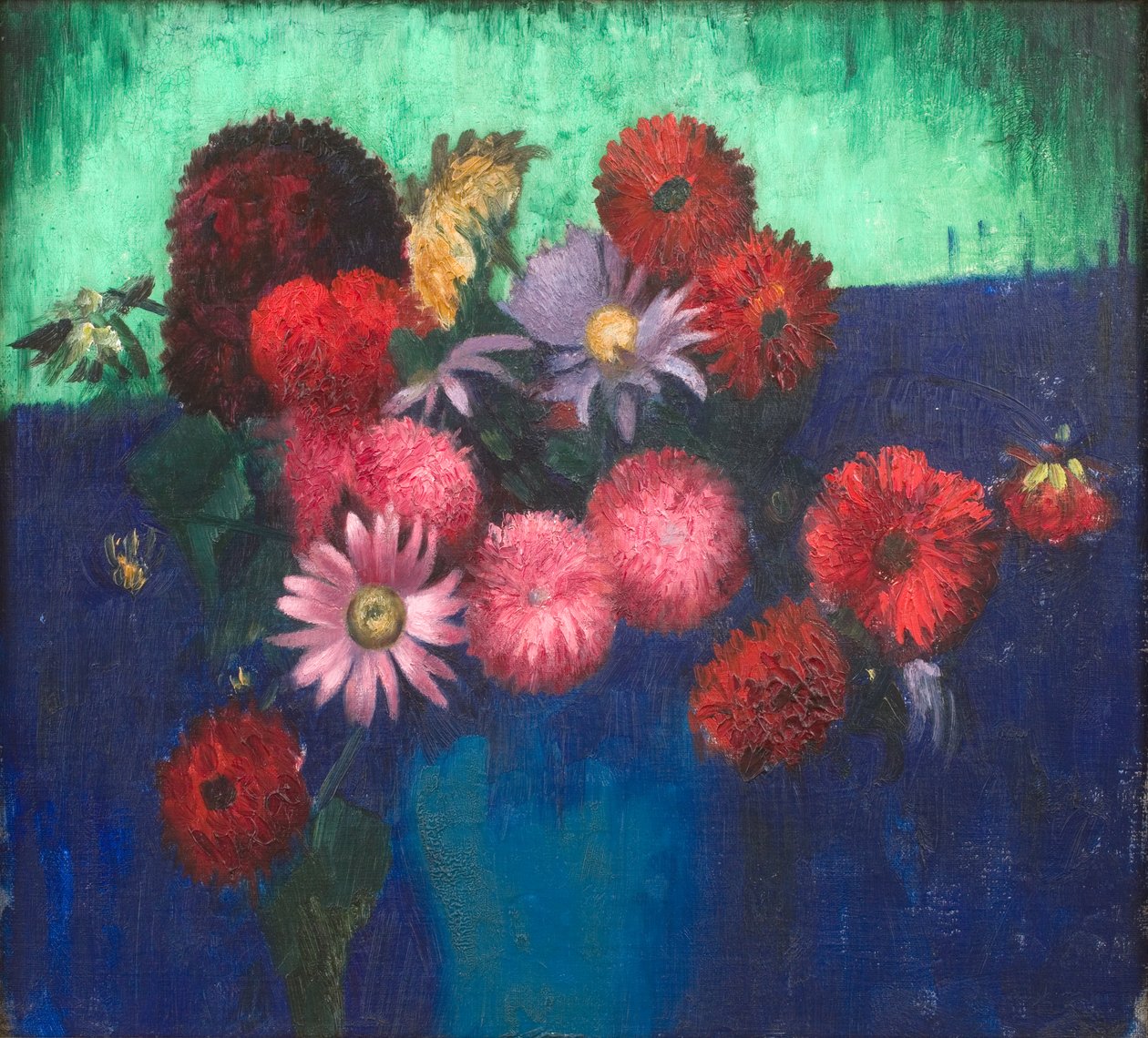 Stilleven, Dahlia