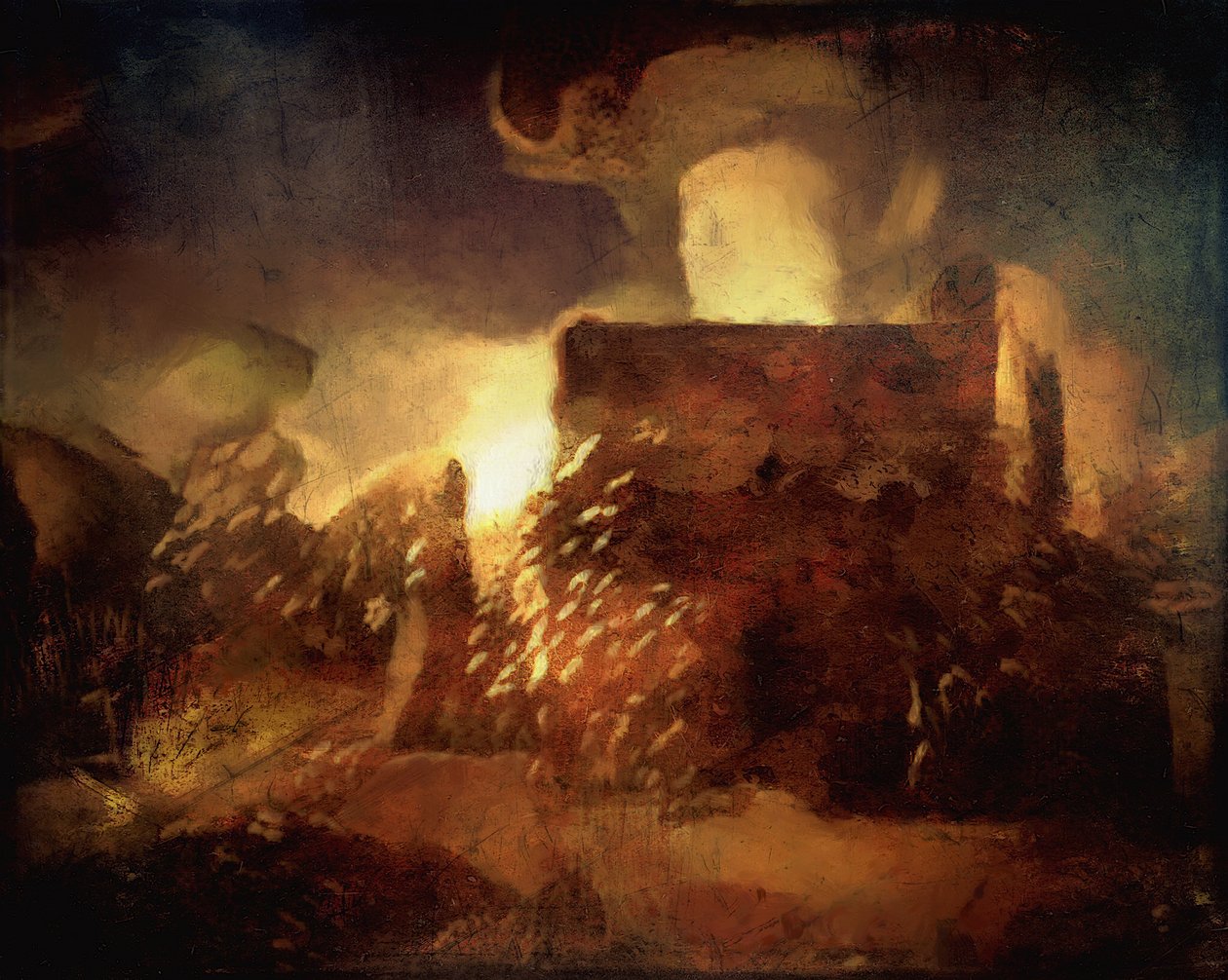 De duiventil van peperkoek van Samuel Palmer door Mark Gordon