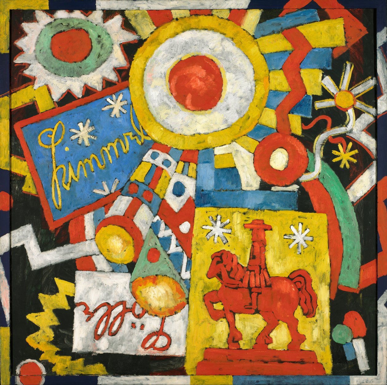 Himmel door Marsden Hartley