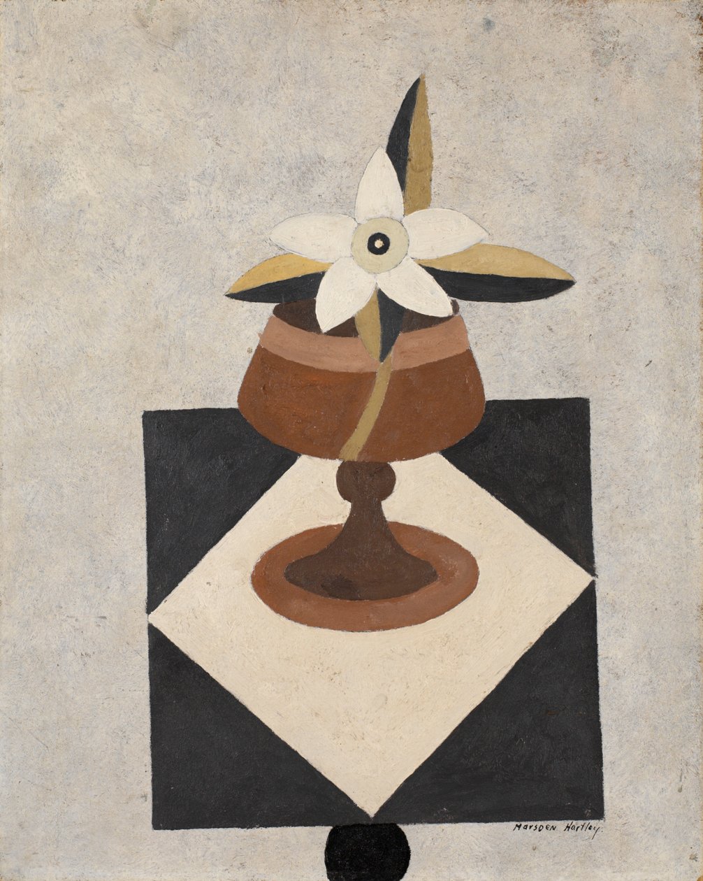 Bloemstuk door Marsden Hartley