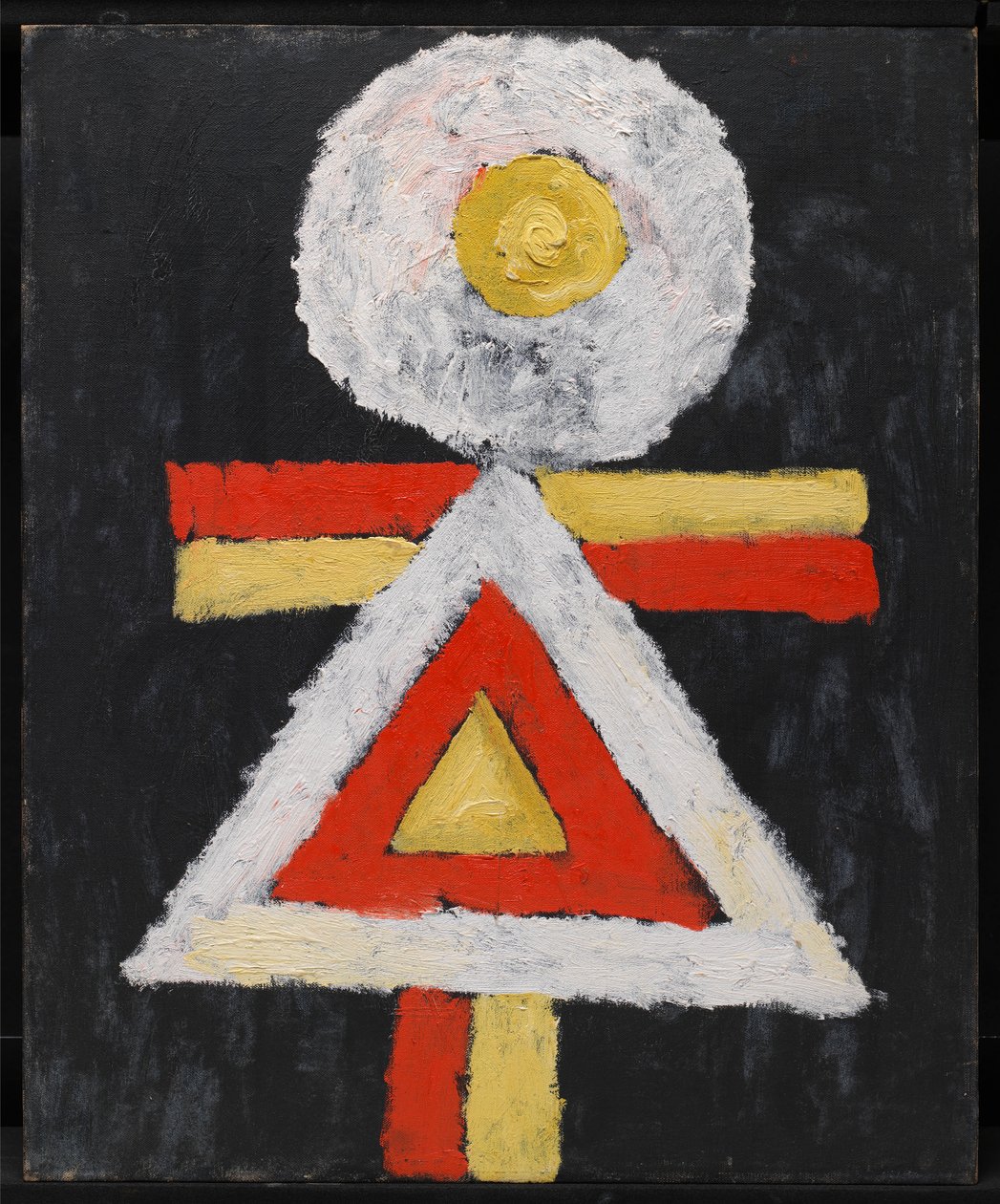 Geometrische Figur door Marsden Hartley