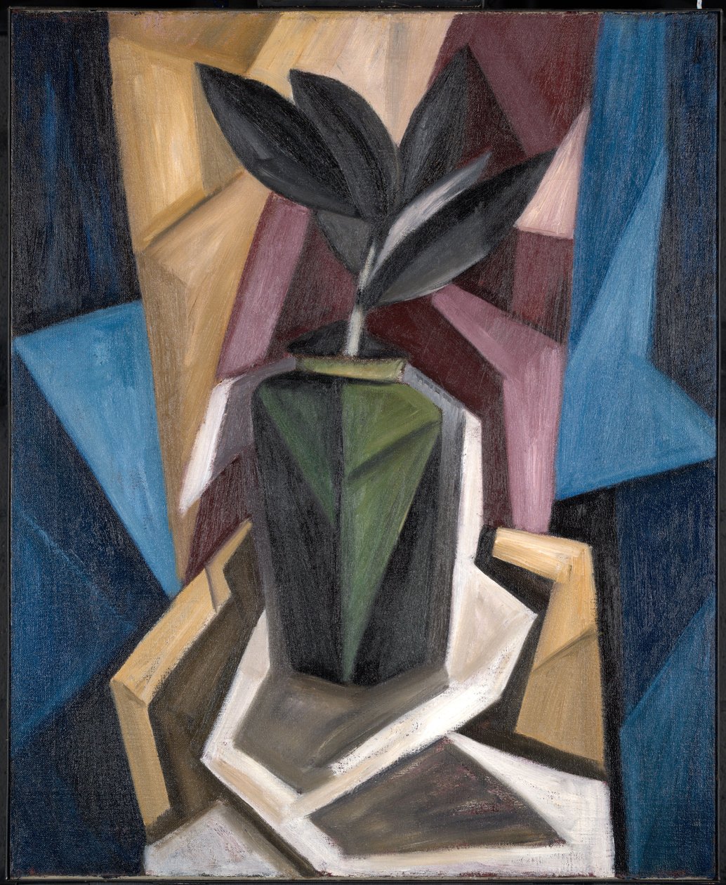 Rubberplant door Marsden Hartley