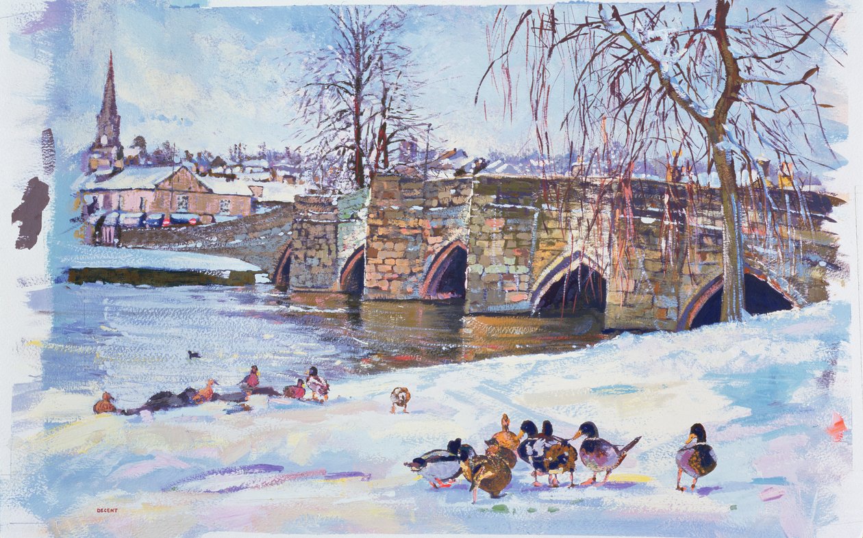 Bakewell Bridge, 1998 door Martin Decent