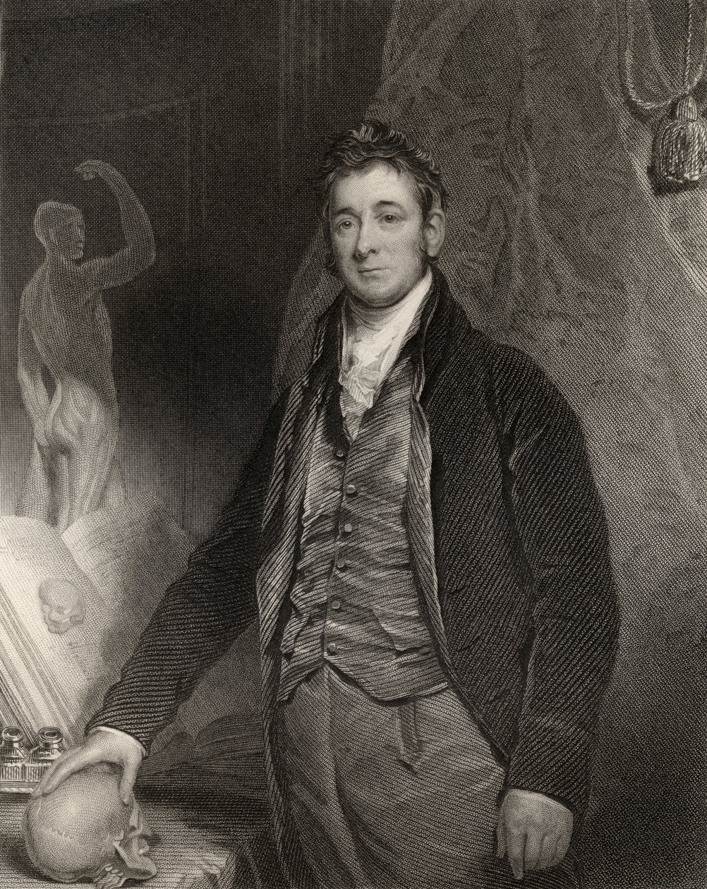 Sir Anthony Carlisle, gegraveerd door H. Robinson, uit 