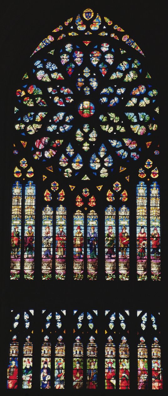 Het zuidraam, c.1550 door Martin Chambiges