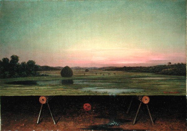 Gremlins in de studio, II door Martin Johnson Heade