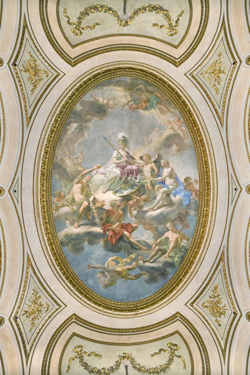 La Sapienza, plafond van de Salone d