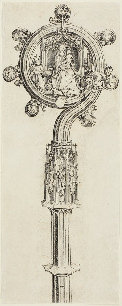 Bisschopsstaf door Martin Schongauer