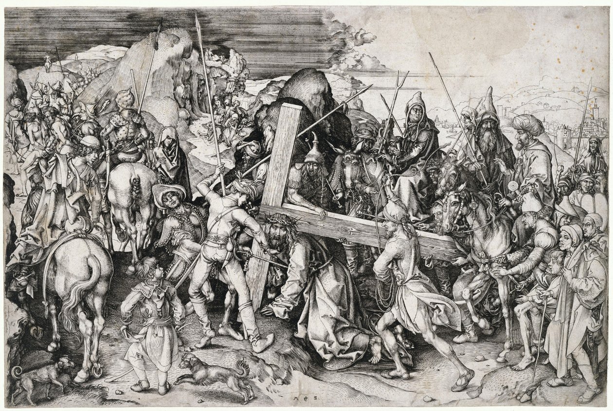 De grote kruisdraging door Martin Schongauer
