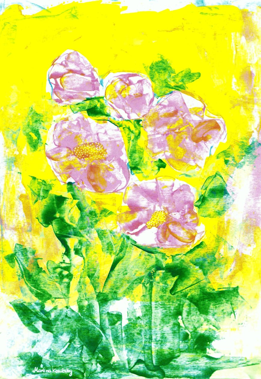 De rozen in de lente door Martina Konitzky