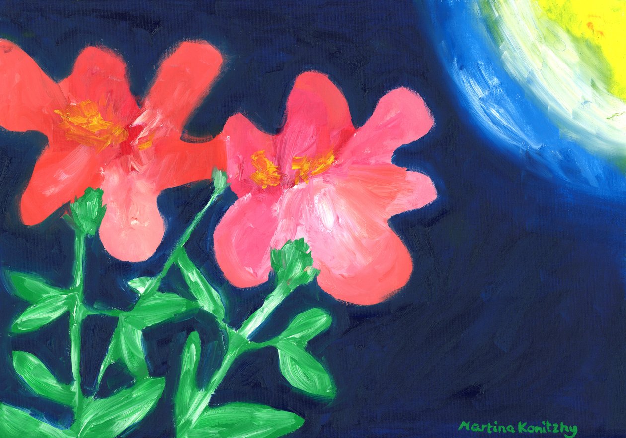 Wilde Rozen door Martina Konitzky