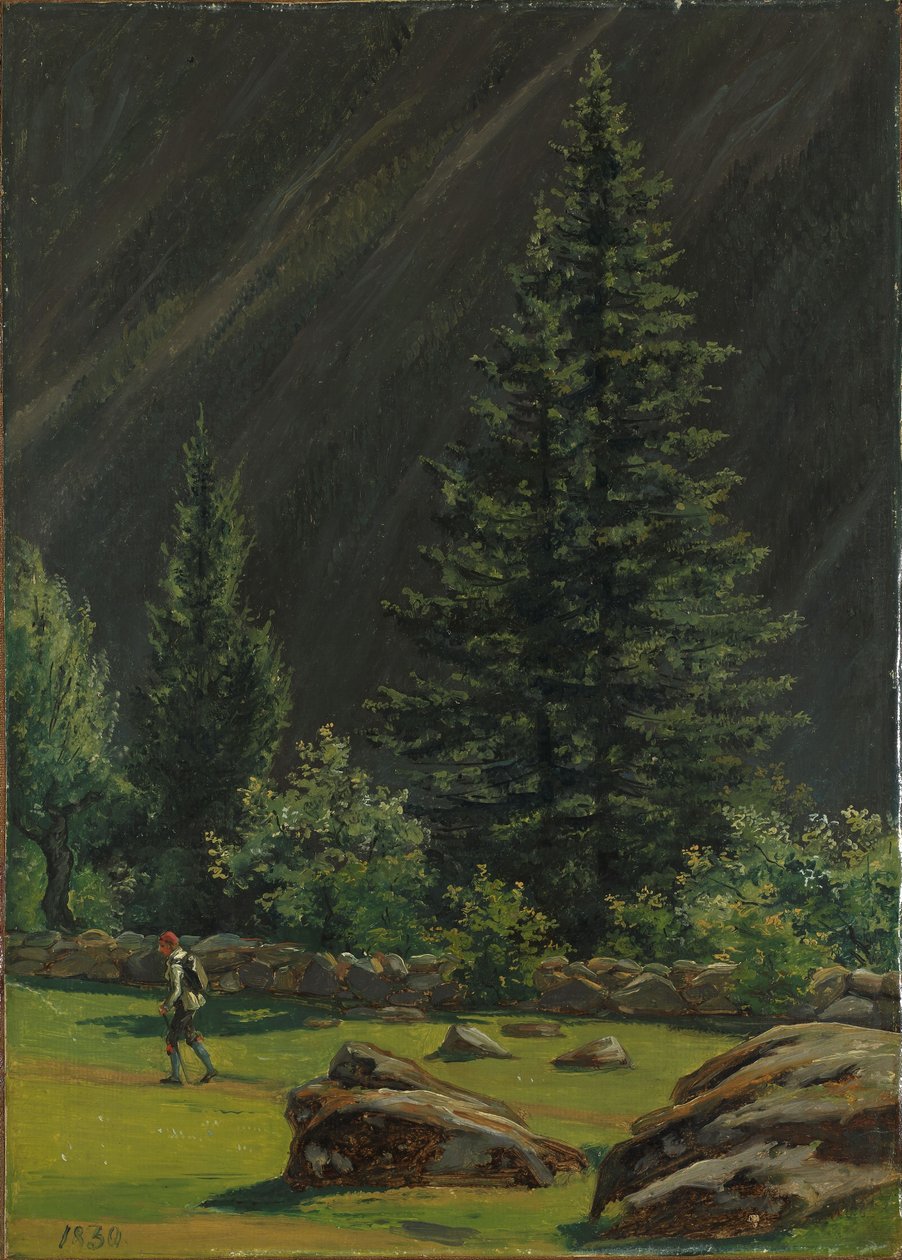 Uit Telemark door Martinus Rørbye