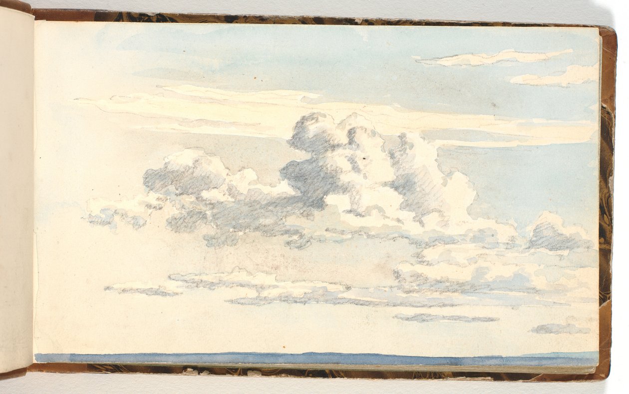 Luchtstudie door Martinus Rørbye
