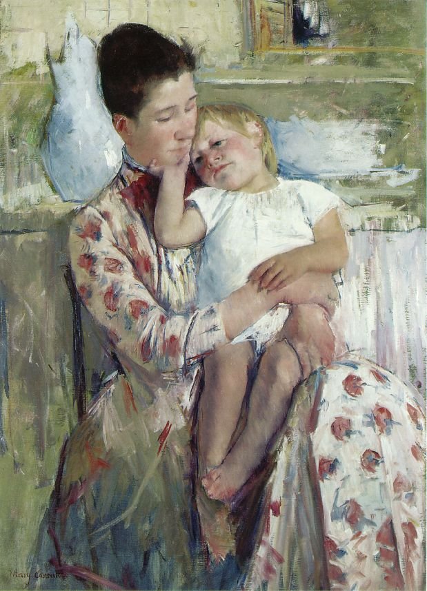 Moeder en Kind door Mary Cassatt