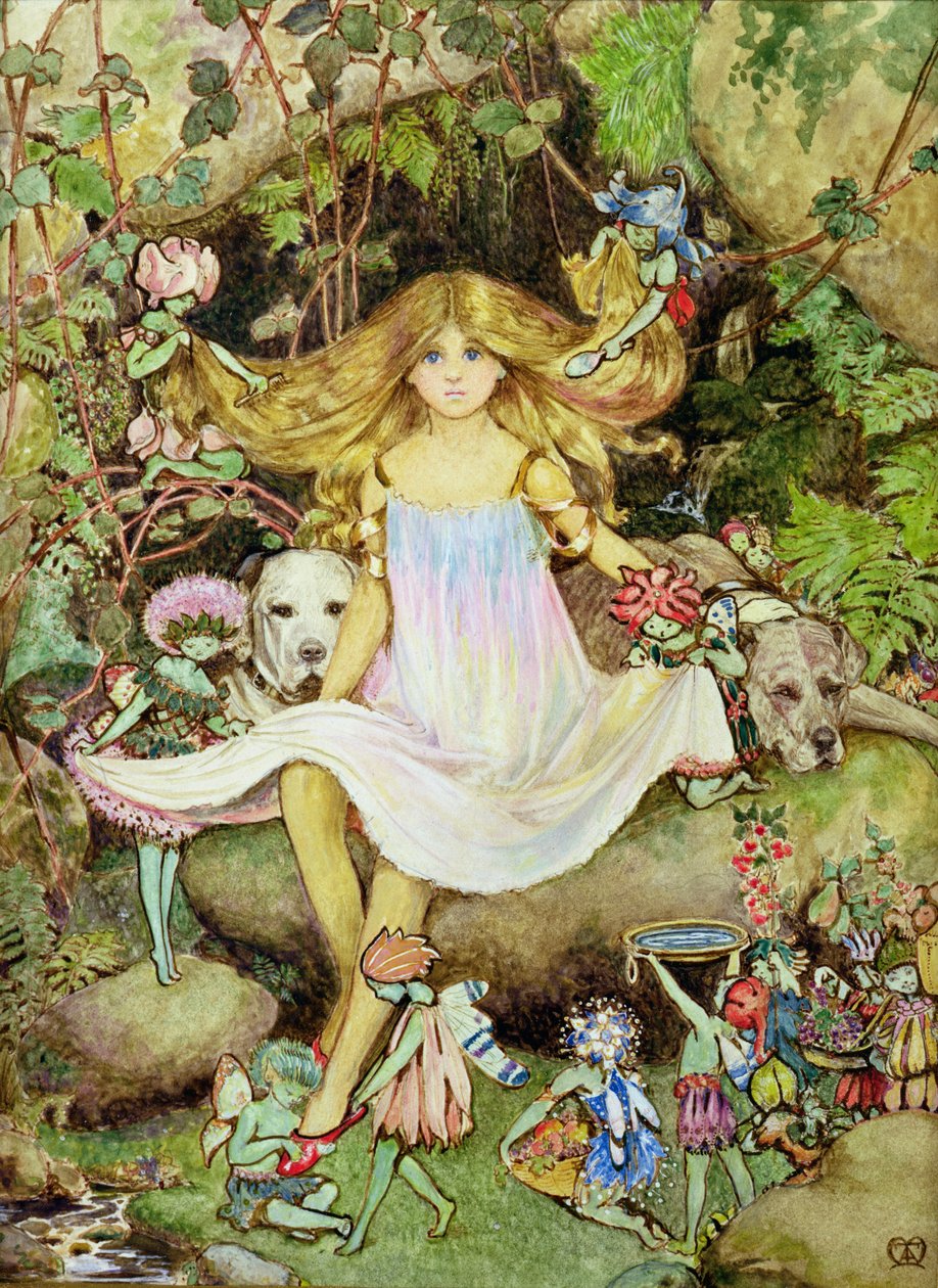 Viooltje en de feeën door Mary Elizabeth Atkins