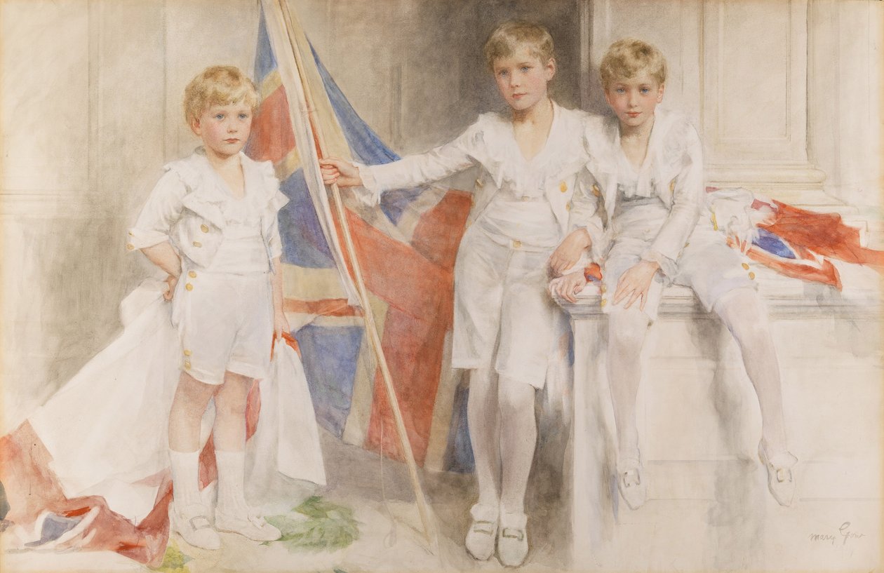 De gebroeders Gow, 1914 door Mary L. Gow