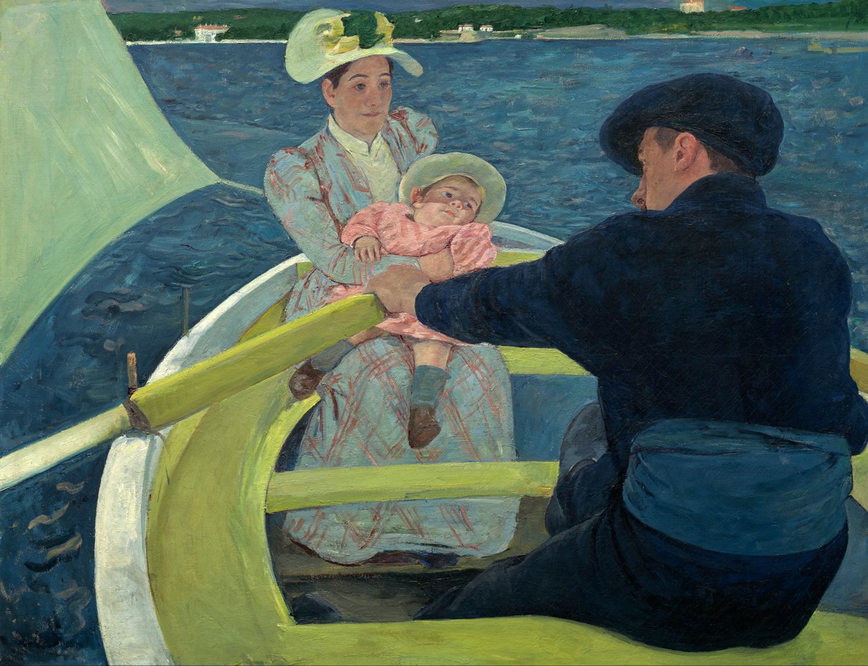 De Roeipartij door Mary Cassatt