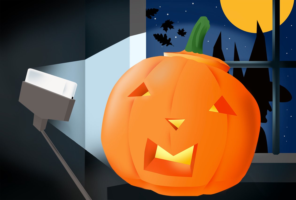 Halloween, 2017 (digitaal) door Mary Ann Smith