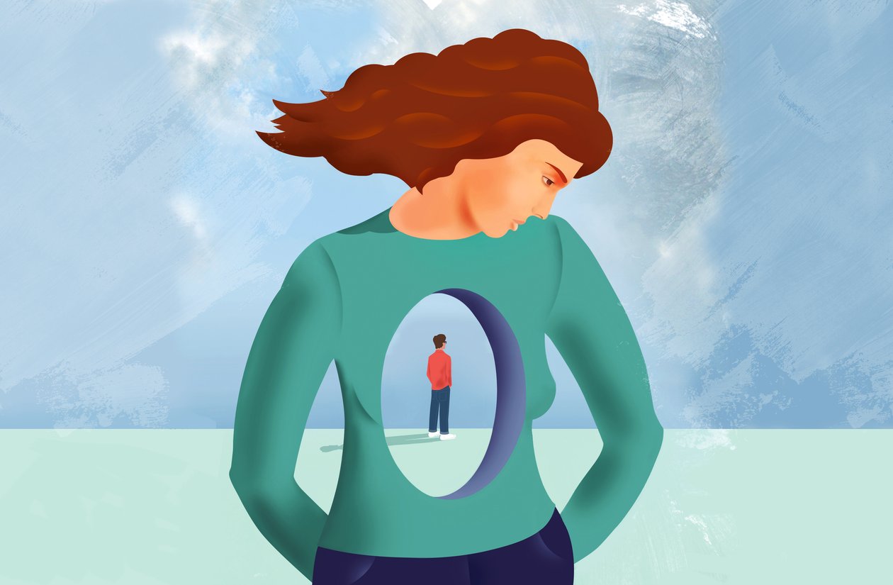 Eenzaam, 2012 (digitaal) door Mary Ann Smith