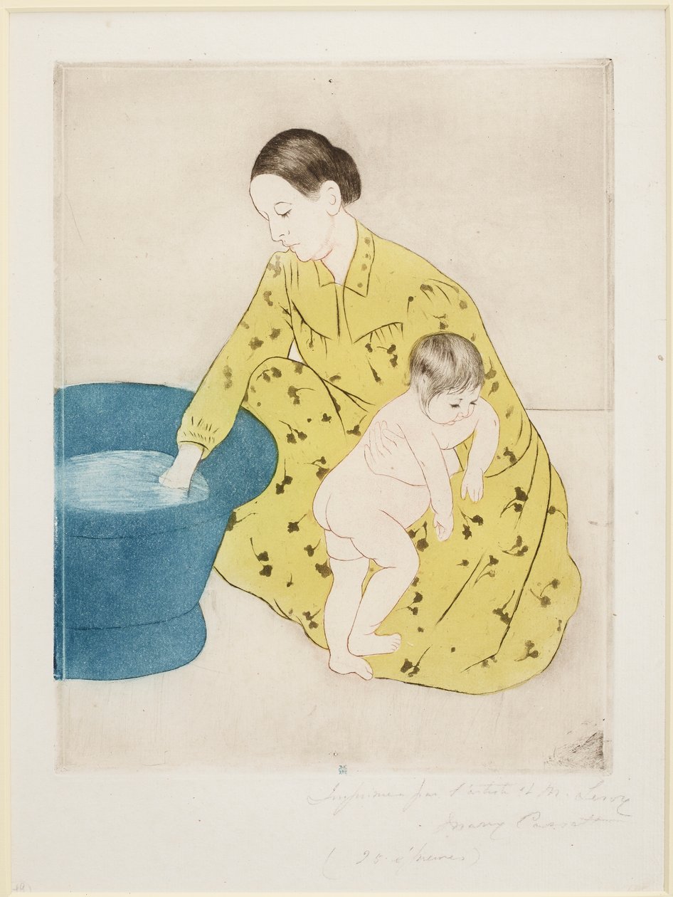Cassatt HetBad MIA 2013811 door Mary Cassatt