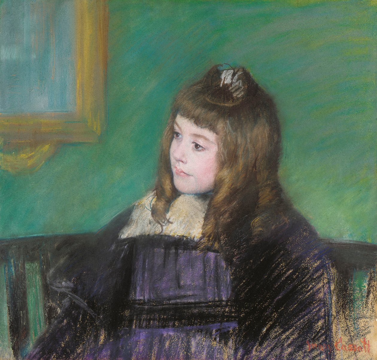 Portret van Marie-Thérèse Gaillard door Mary Cassatt
