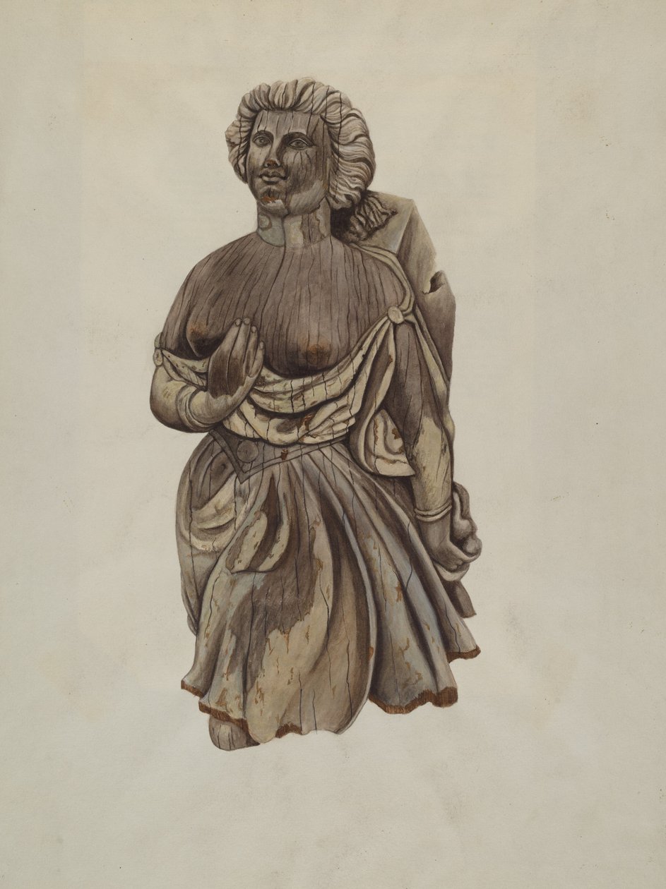 Boegbeeld Martha, ca. 1938 door Mary E Humes