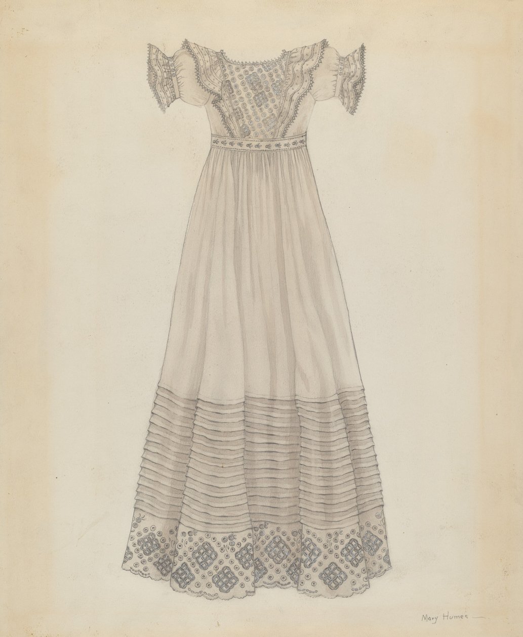 Babyjurk, ca. 1936 door Mary E Humes