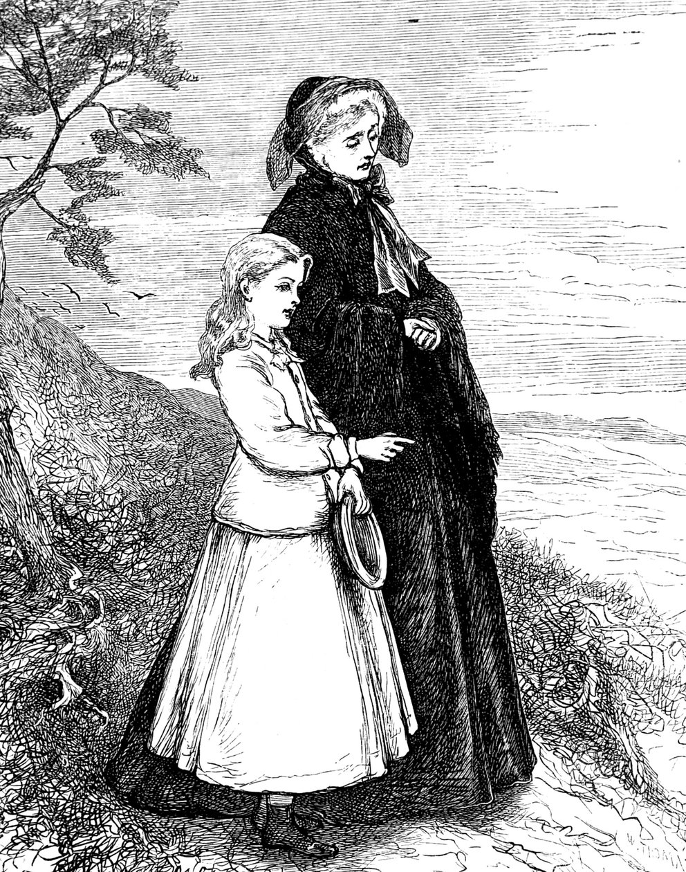 Een tante die quality time doorbrengt met haar nichtje door Mary Ellen Edwards