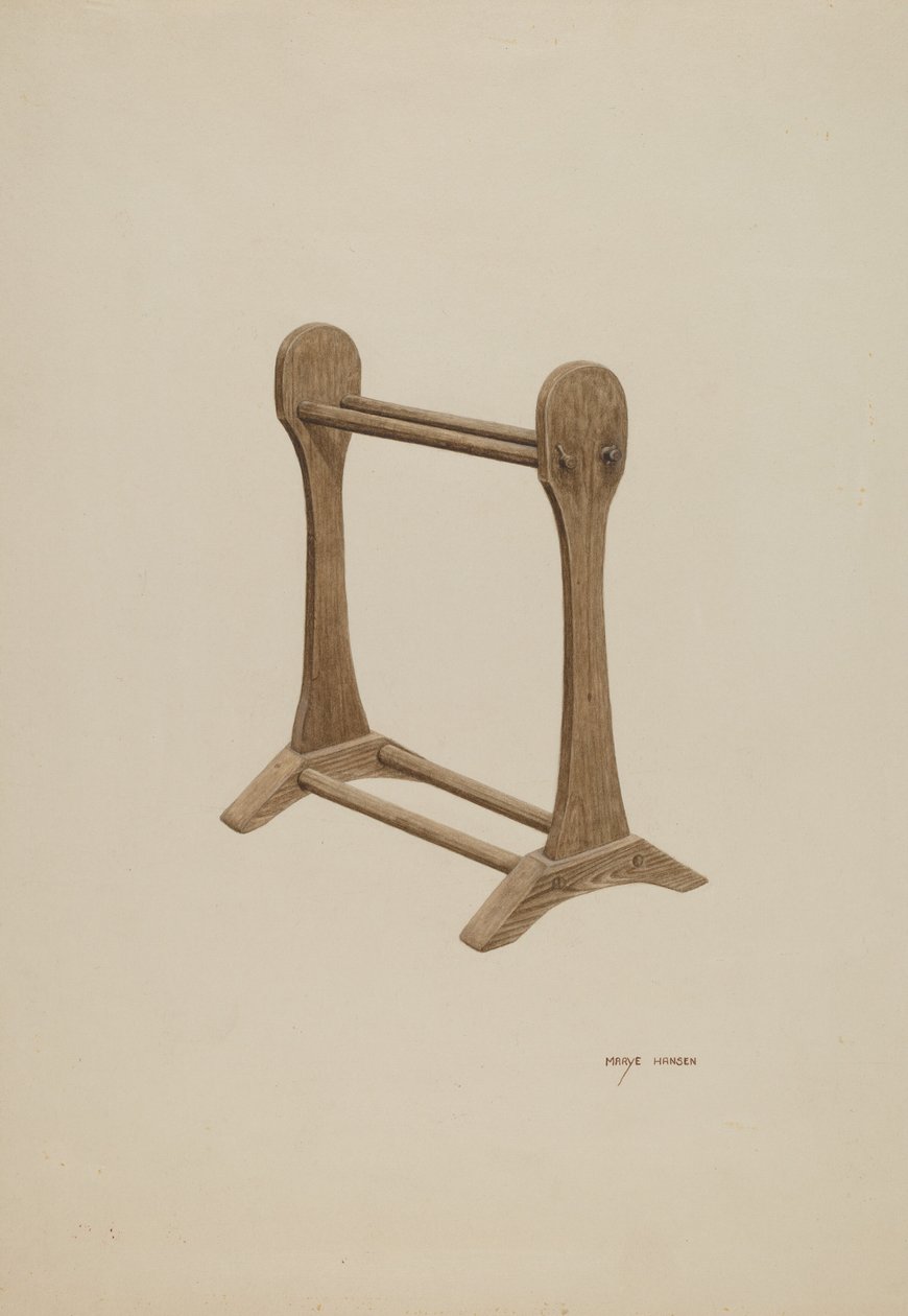 Droogrek, c. 1940 door Mary Hansen