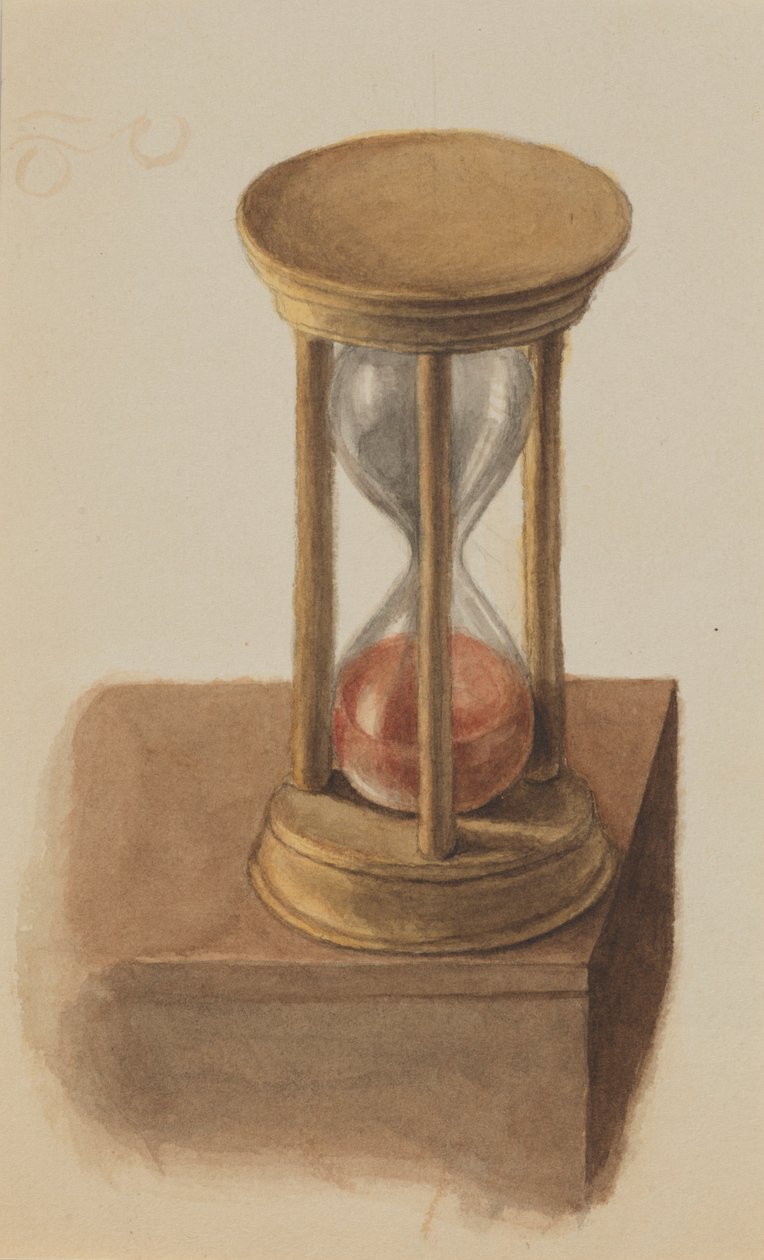 Zonder titel (Zandloper) door Mary Vaux Walcott